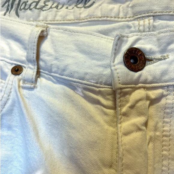 Madewell White/Cream Coloured Boy Jean Boyjean Boy Jean size 28 - Picture 4 of 6